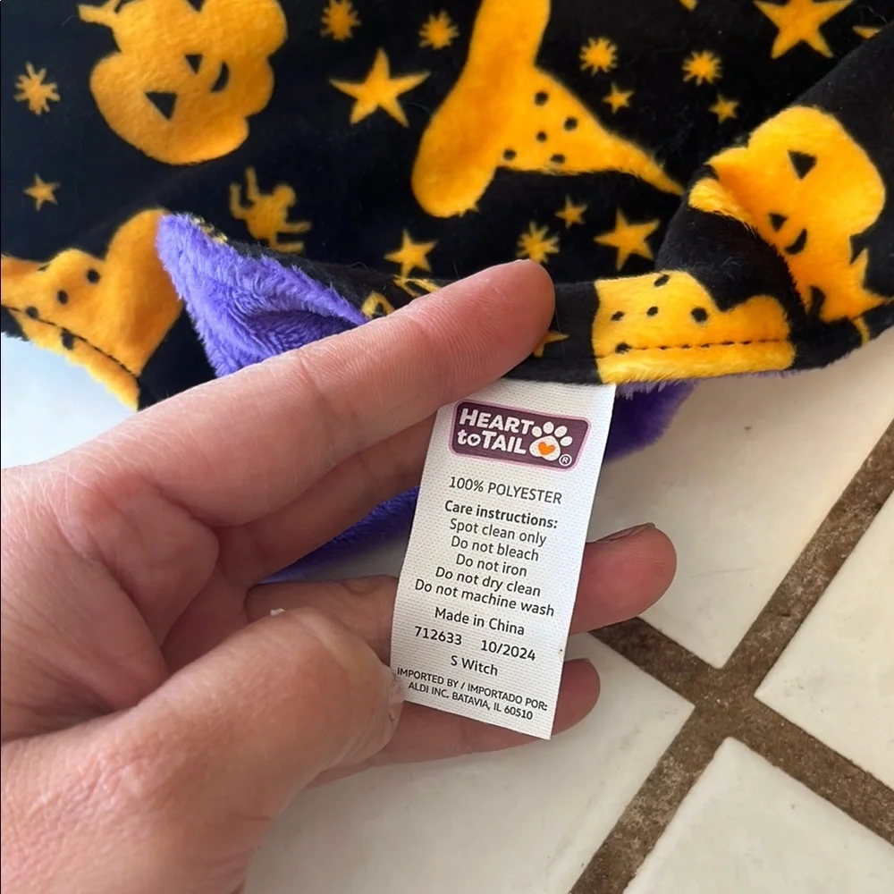 Cat Halloween Costume with Cape and Hat